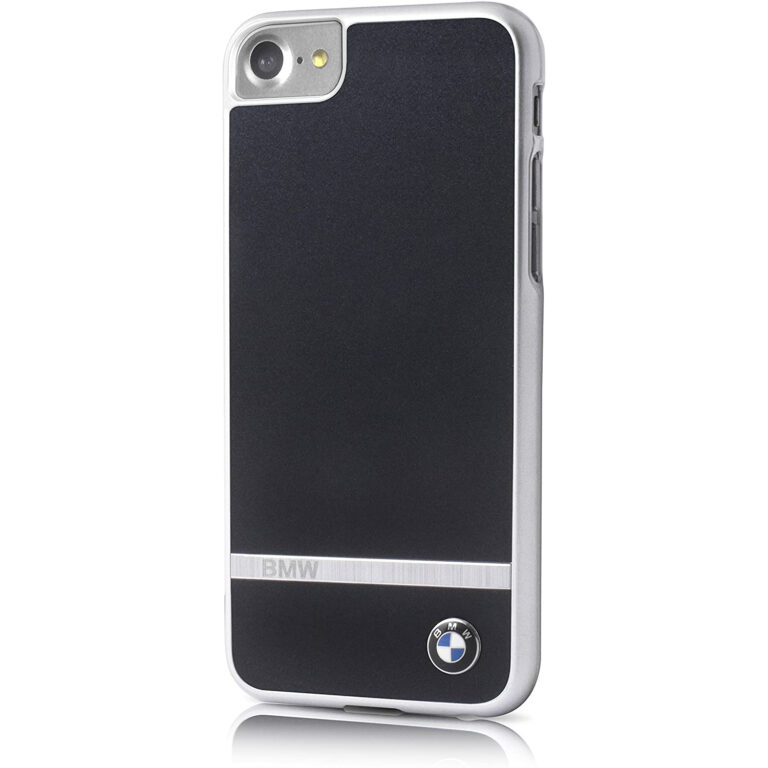 Carcasa de Aluminio BMW Signature para Apple iPhone 7 Plus/8 Plus Color Negro