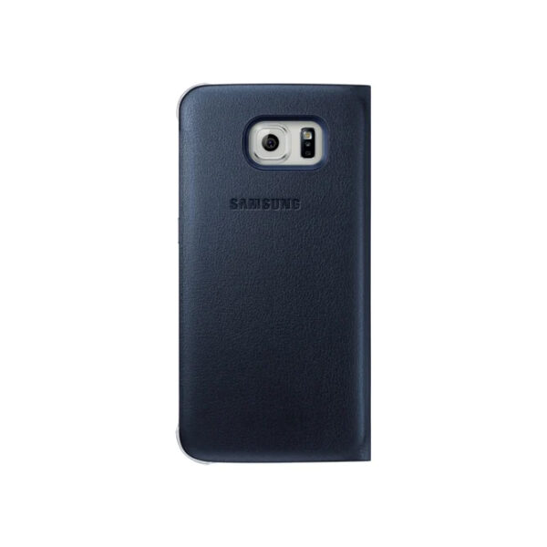 Funda original Samsung S View Cover para Samsung Galaxy S6 color negro - Imagen 2
