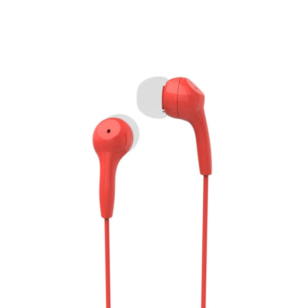 Auriculares Motorola Earbuds 2 color rojo.