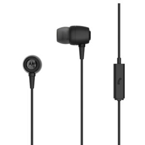 Auriculares Motorola Earbuds estéreo metal 3,5mm negro