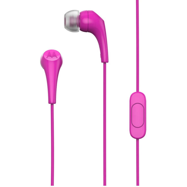 Auriculares Motorola Earbuds 2 color rosa - Imagen 2