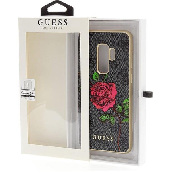 Carcasa trasera de silicona Guess Flower Desire para Samsung Galaxy S9 Plus - Imagen 3