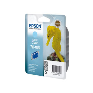 Cartucho tinta original Epson T0485 Cian claro.