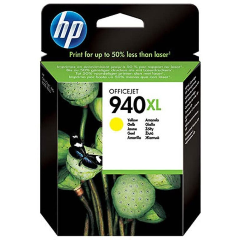 Cartucho Tinta Original HP 940XL Alta Capacidad Amarillo