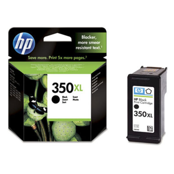 Cartucho Tinta Original HP 350XL Alta Capacidad Negro