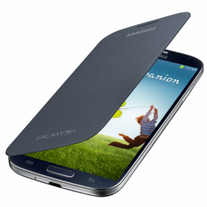 Funda original Samsung Flip Wallet para Samsung Galaxy S4 color negro