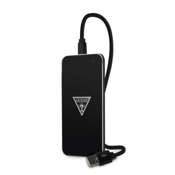 Guess cargador sobremesa inalámbrico Qi 1A negro/plata - Imagen 3