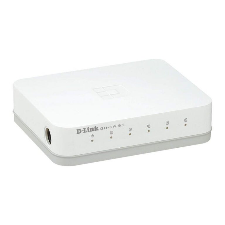 Switch D-Link GO-SW-5G Plástico 5 Puertos Gigabit 10/100/1000 Mbps