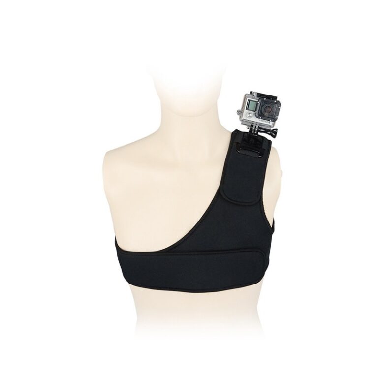 Arnés de Hombro para Cámara Deportiva KSIX Negro