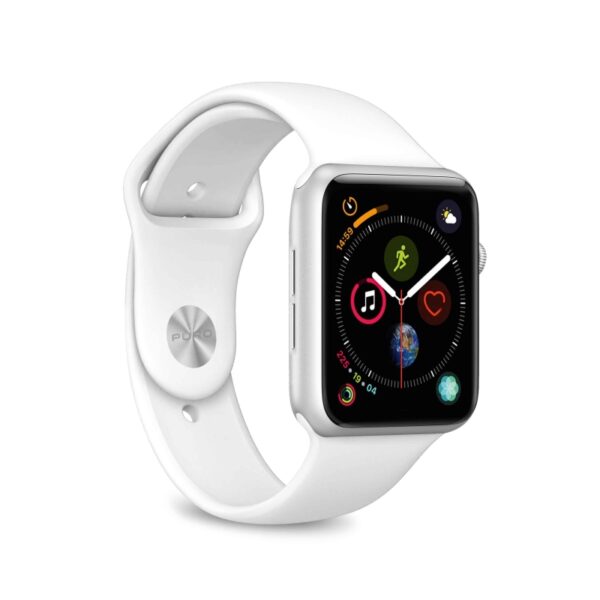 Pack 3 Correas para Apple Watch Puro silicona 38-40mm S/M y M/L blanco - Imagen 4