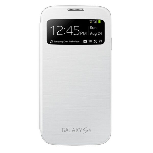 Funda original Samsung S View Cover para Samsung Galaxy S4 color blanco - Imagen 3