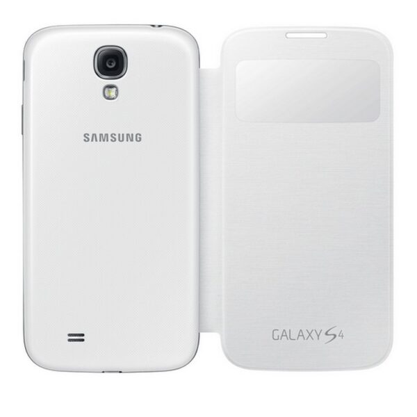 Funda original Samsung S View Cover para Samsung Galaxy S4 color blanco - Imagen 6