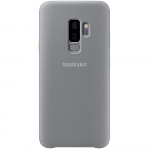 Funda original Samsung Silicona Color Gris para Samsung Galaxy S9 Plus
