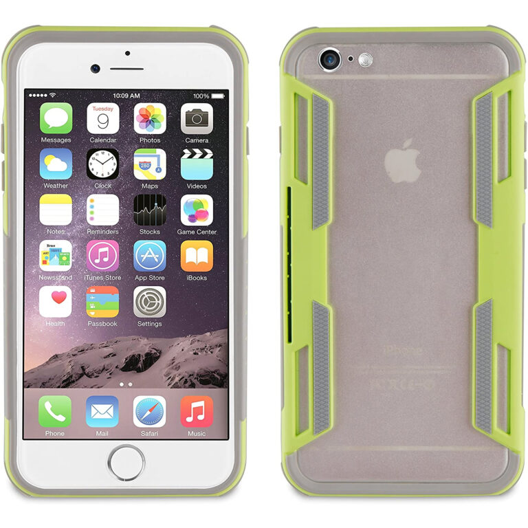 Carcasa Muvit Pro Tipo Bumper para Apple iPhone 6+/6S+ color Lima.