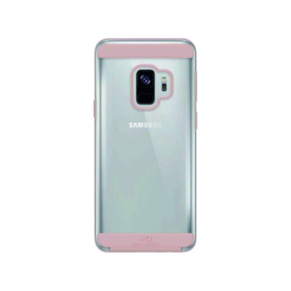 Carcasa White Diamonds Swarovski Cristal Innocence para Samsung Galaxy S9 Rosa.