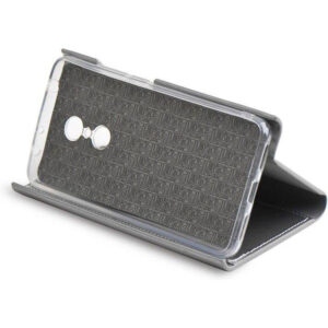 Funda Muvit Folio para Xiaomi Redmi Note 4 función soporte+tarjetero color plata
