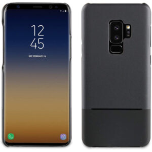 Carcasa Muvit Doble Skin Edición Premium para Samsung Galaxy S9 Plus Negro.
