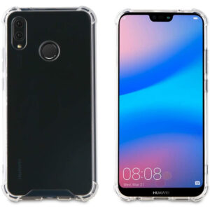 Funda Muvit Pro Cristal Bump Transparente para Huawei P20 Lite.