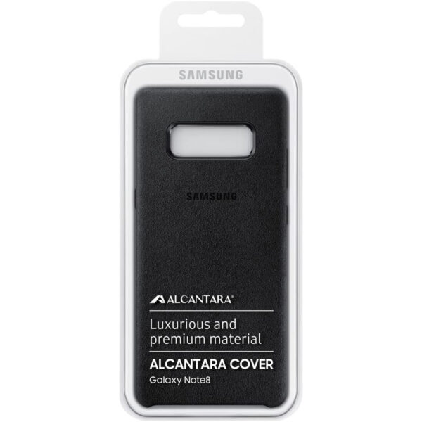 Funda original Samsung Alcantara para Galaxy Note 8 color negro - Imagen 3