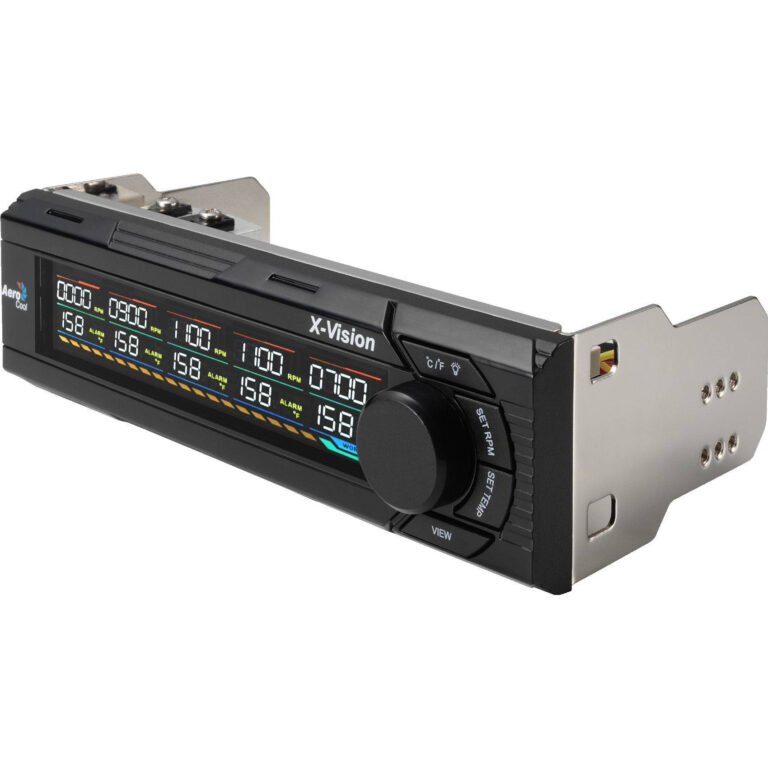 Panel Frontal AEROCOOL 1x5,25'' LCD (XVision)