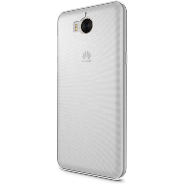 Funda Muvit Cristal Soft para Huawei Y6 2017 transparente.