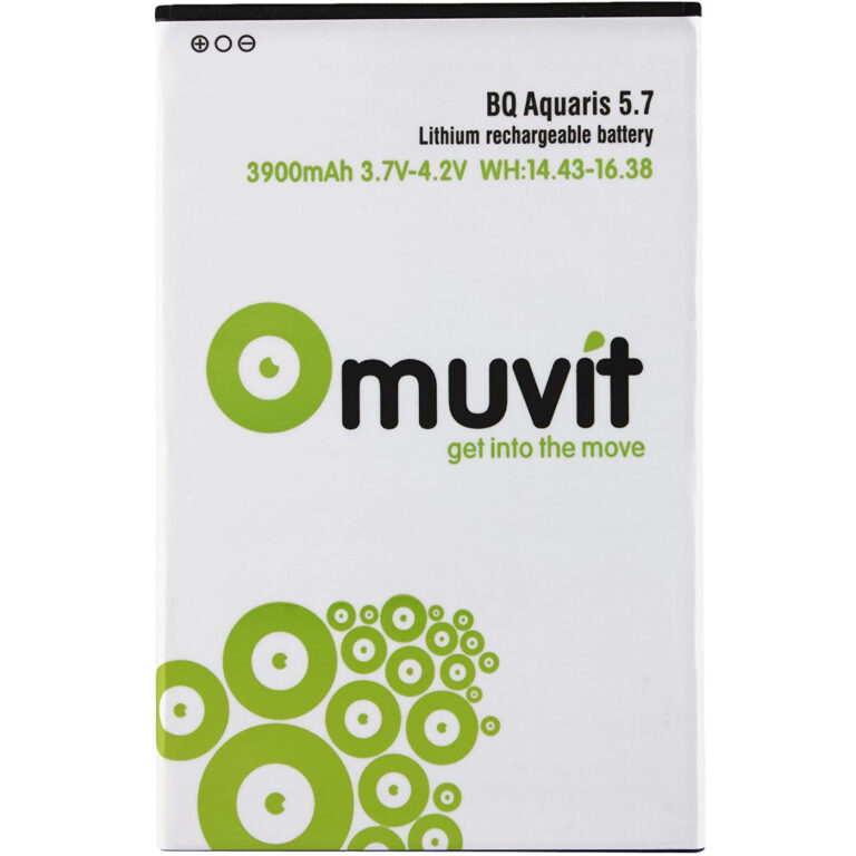 Batería Litio Muvit 3500mAh para BQ Aquaris 5.7''