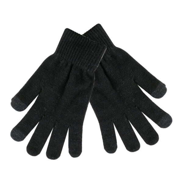 Guantes capacitivos pantalla táctil talla L MyWay color negro MWHTG0002.