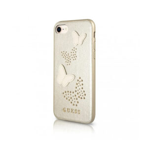 Funda original Guess Mariposas para Apple iPhone 6/6S/7/8 Color Dorado