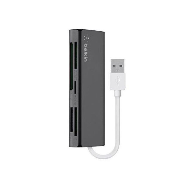 Lector de tarjetas Belkin Universal Media Reader F4U044BT USB 2.0