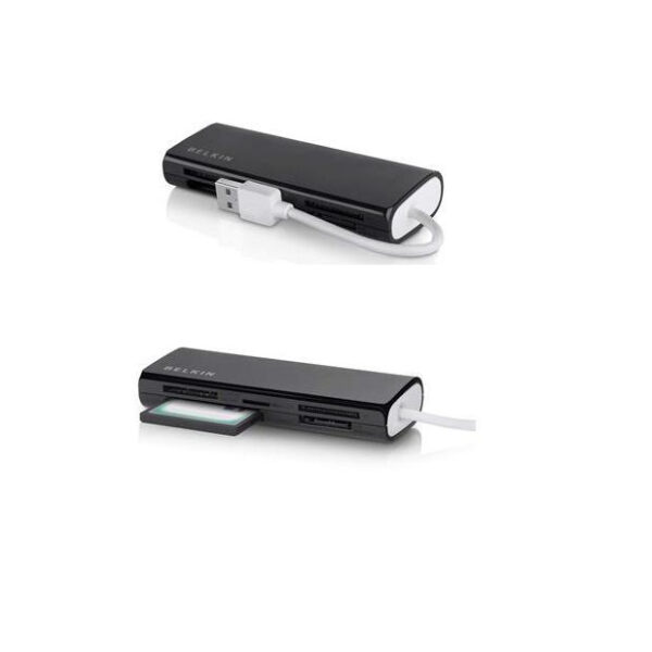 Lector de tarjetas Belkin Universal Media Reader F4U044BT USB 2.0 - Imagen 2