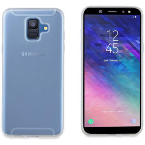 Carcasa Muvit Cristal Soft para Samsung Galaxy A6 2018 Transparente