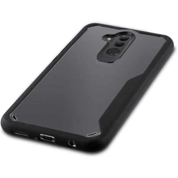 Funda Muvit Cristal Bump para Huawei Mate 20 Lite Color Negro.