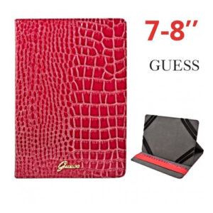 Funda Original GUESS para Ebook / Tablet 7-8'' Universal cocodrilo color rojo