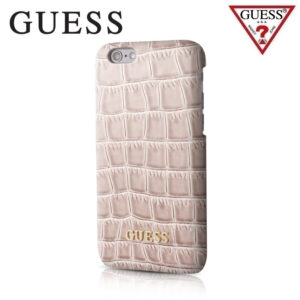 Carcasa Guess Croco para Apple iPhone 7/6/6s color Beige.