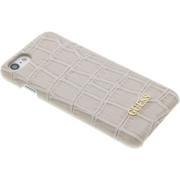 Carcasa Guess Croco para Apple iPhone 7/6/6s color Beige. - Imagen 2