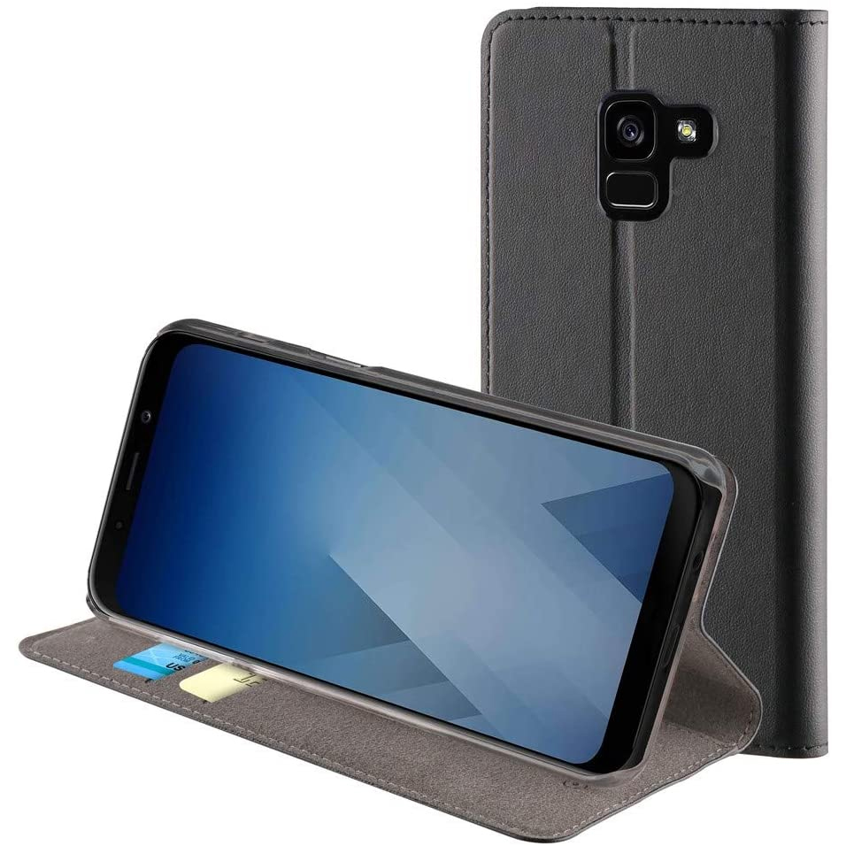 Funda Muvit Folio con Funcion Soporte y Tarjetero para Samsung Galaxy A8 2018 - Imagen 2