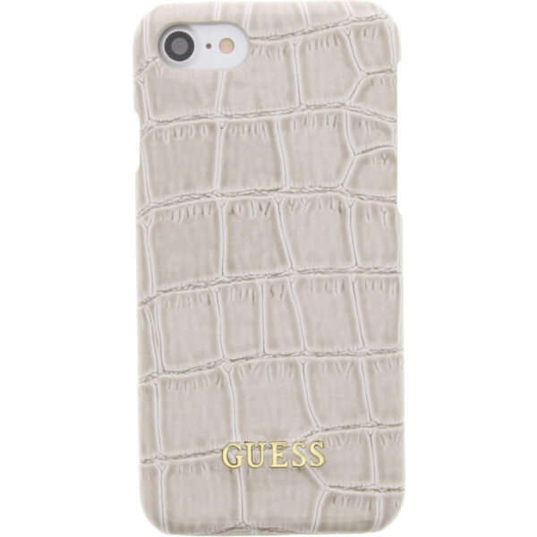 Carcasa Guess Croco para Apple iPhone 7/6/6s color Beige. - Imagen 5