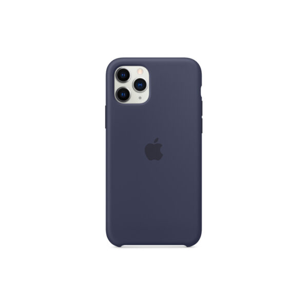 Funda Original Apple Silicona para Apple iPhone 11 PRO azul noche (NUEVA)