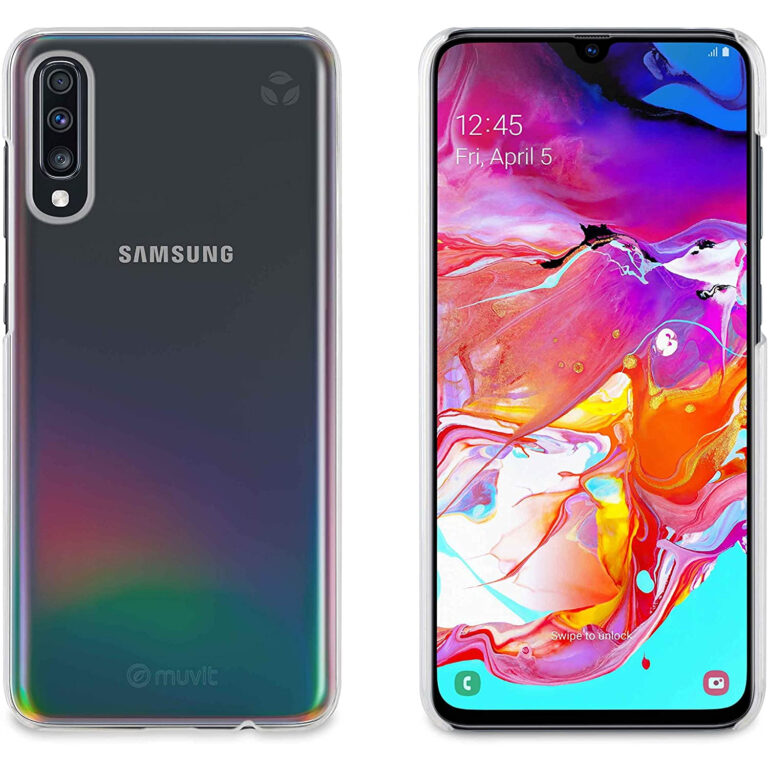 Funda Muvit for Change para Samsung Galaxy A70 recycletek transparente Usada.
