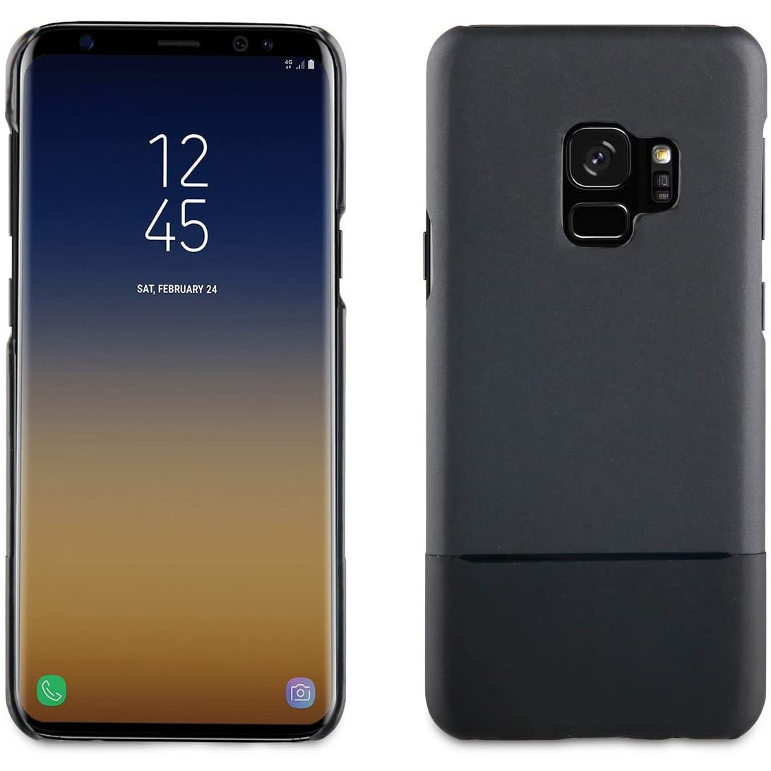 Carcasa Muvit Doble Skin Edición Premium para Samsung Galaxy S9 Negro (NUEVO)