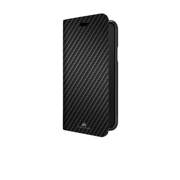 Funda Black Rock para Apple iPhone 11 flex carbon booklet negra. - Imagen 2