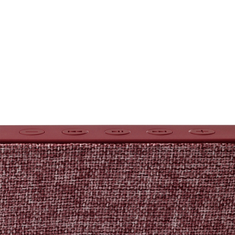 Altavoz Bluetooth Portatil Fresh n Rebel Rockbox Slice Fabric Rojo - Imagen 3