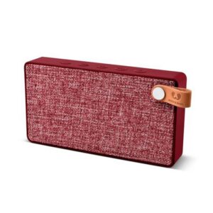 Altavoz Bluetooth Portatil Fresh n Rebel Rockbox Slice Fabric Rojo