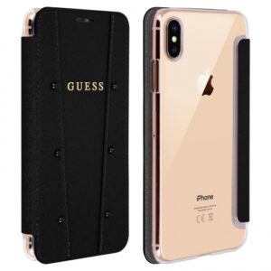 Funda Original GUESS Libro Tachonada para Apple iPhone XS Max