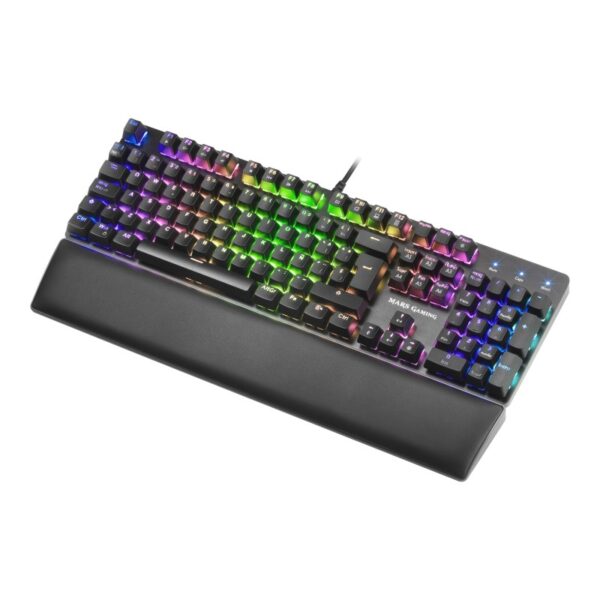 Teclado Mars Gaming MK5 Mecánico RGB Negro en español (ñ) - Imagen 3