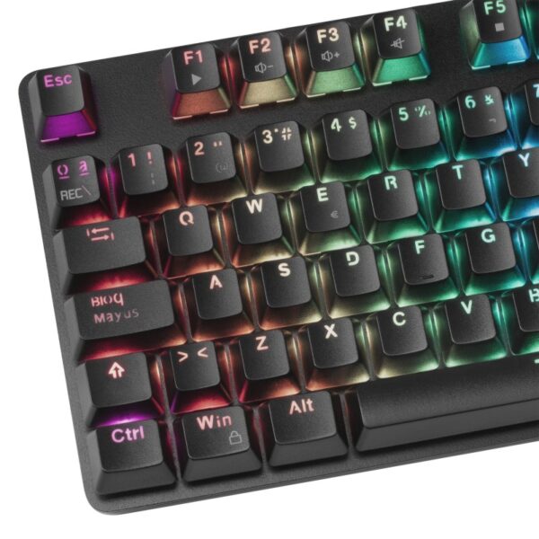 Teclado Mars Gaming MK5 Mecánico RGB Negro en español (ñ) - Imagen 5