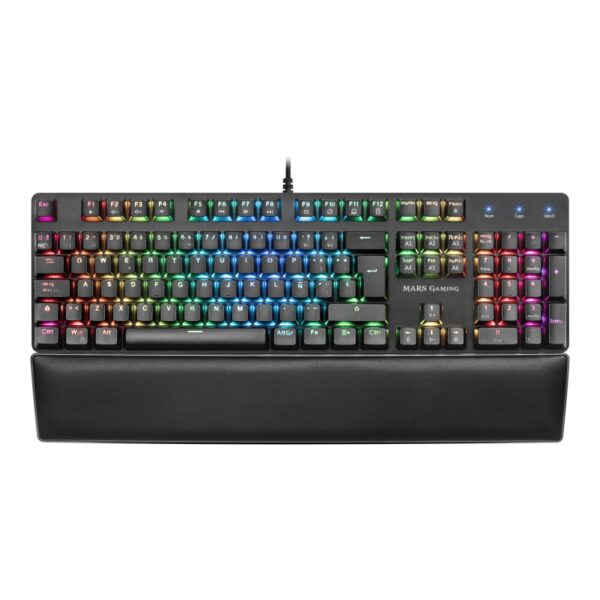 Teclado Mars Gaming MK5 Mecánico RGB Negro en español (ñ)