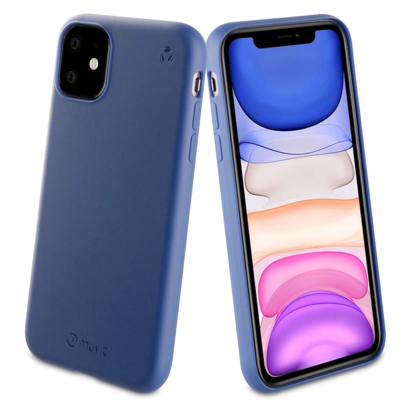 Carcasa Muvit for change para Apple iPhone 11 recycletek eclipse. - Imagen 2