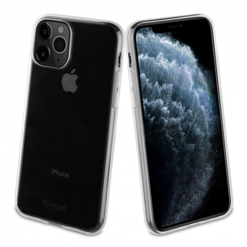 Funda Muvit for Change Apple iPhone 11 recycletek transparente antibacteriana