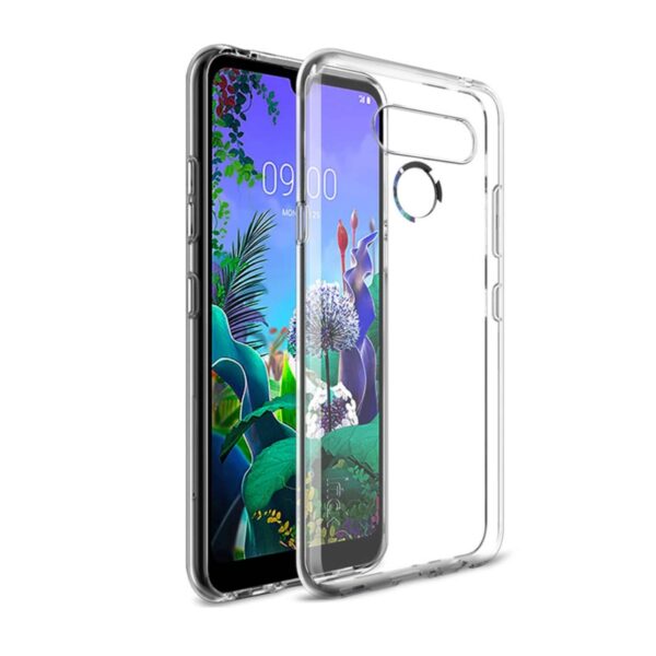 Funda Muvit Cristal Soft para LG Q60 transparente. - Imagen 2